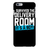 survived the delivery room it's a boy iPhone 6/6s Plus Case