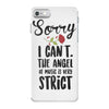 sorry i can't the angel of music is very strict iPhone 7 Case
