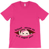 August Peeking Out Asian Baby Girl T-Shirt