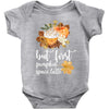 but first pumpkin space latte Baby Bodysuit