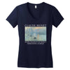 Claude Monet impression Sunrise Women's V-Neck T-Shirt