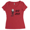 her jack Women's Triblend Scoop T-shirt