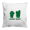 lookin' sharp Throw Pillow