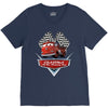 grandma fire trucks V-Neck Tee