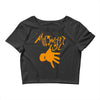 midnight oil Crop Top