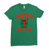 gangsta wrapper Ladies Fitted T-Shirt