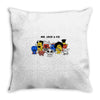 mr burton Throw Pillow