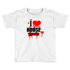 i love house music t shirt men logo3 new t shirt clothing design men Toddler T-shirt
