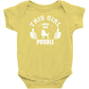 This Girl Loves Poodle Baby Onesie