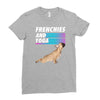 frenchies and yoga Ladies Fitted T-Shirt