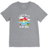 a turtle made it to the water V-Neck Tee