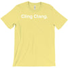 cling clang funny T-Shirt