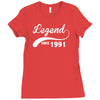 legend since 1991 Ladies Fitted T-Shirt