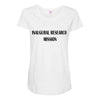 inaugural Maternity Scoop Neck T-shirt