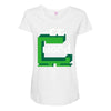 word muncher Maternity Scoop Neck T-shirt