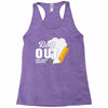 Butt Out Lung Cancer Awareness Racerback Tank