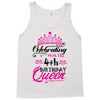 Celebrating With the 4th Birthday Queen Tank Top