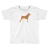 boxer flower Toddler T-shirt