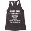 Super June Girl Racerback Tank