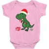 christmas dinosaur Baby Bodysuit