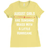 August Girls Ladies Fitted T-Shirt