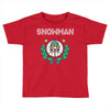 snowman christmas Toddler T-shirt