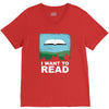 i want to read V-Neck Tee