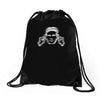 factory records use hearing protection Drawstring Bags