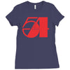 tudio 54 retro disco paradise garage chicago house Ladies Fitted T-Shirt