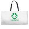 vegetarian sweet leaf Weekender Totes