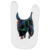 polygonal owl Baby Bibs