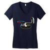 pedestrians vectorized Women's V-Neck T-Shirt