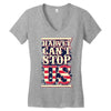 harvey can't stop us Women's V-Neck T-Shirt