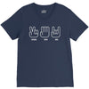 scissors paper rock V-Neck Tee