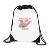 Don't Just Fly Soar Dumbo Drawstring Bags