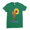 green thumb Ladies Fitted T-Shirt