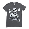 skull gamer Ladies Fitted T-Shirt