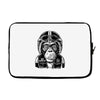 monkey in the motorcycle Laptop sleeve