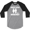 under new management stag night wedding mens 3/4 Sleeve Shirt