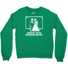 pixel wedding under new management Crewneck Sweatshirt