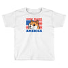 doge bless america Toddler T-shirt