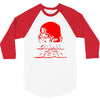 dawn of the dead retro 70s horror zombie film 3/4 Sleeve Shirt