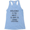 adapt or die encoded Racerback Tank