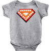 nwt iron man classic heart core glow in dark marvel Baby Onesie