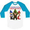 Sherlock Gnomes 3/4 Sleeve Shirt