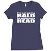 bald Ladies Fitted T-Shirt