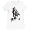 astronaut Ladies Fitted T-Shirt