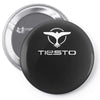 tiesto bird logo Pin-back button