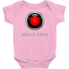hello dave 2001 space odyssey Baby Onesie