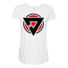 red black zero Maternity Scoop Neck T-shirt